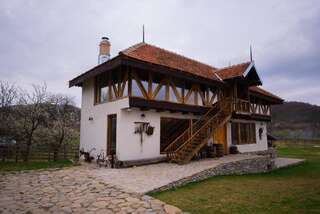 Фермерские дома Satul Banului Guesthouse Măgureni Двухместный номер с 1 кроватью и собственной ванной комнатой-4